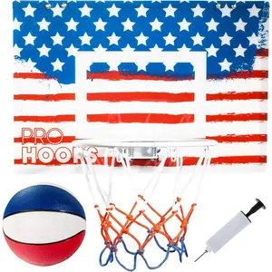 Sports Mini Basketball Hoops-Indoor Over The Door Mini Hoop+Basketball Sets-Perfect Accessory for Bedroom+Office