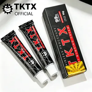 TKTX Tattoo Numbing Cream 2 PACK - 99% Limited Edition Ultra-Strong 10g, for Tattoos, Waxing, Microneedling - Tattoo External Cream.
