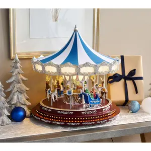 Mr. Christmas 16" Grand Heirloom Musical Carousel