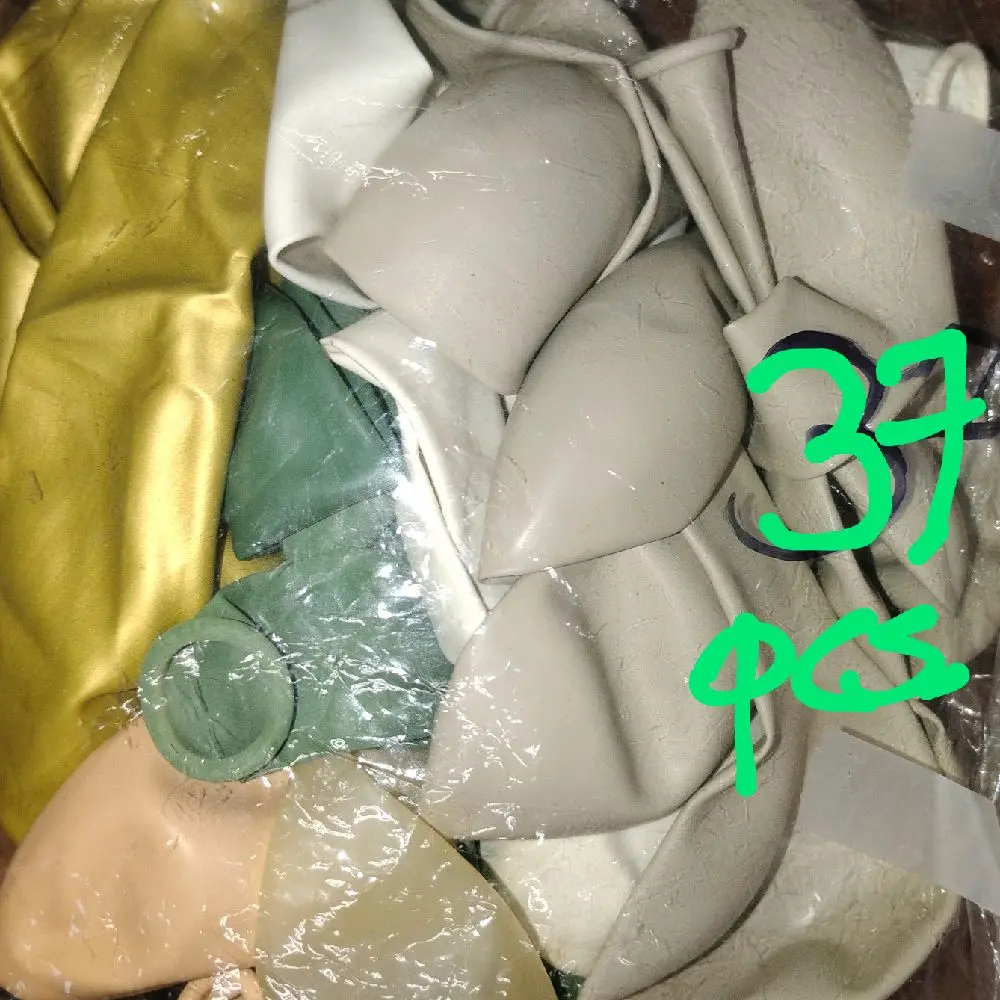 37 Balloons for Party Decorations - Assorted Colors and Styles for Creative Party Decoration