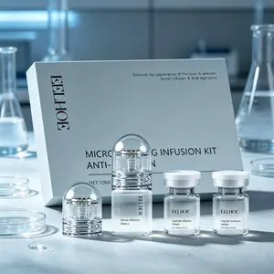 Micro-Infusion Serum 3 Month Bundle for Gently hydrates and nourishes the skin.Needle At-Home Facial Kit with Collagen &Hyaluronic Acid