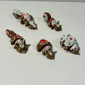 Set of Christmas Critters