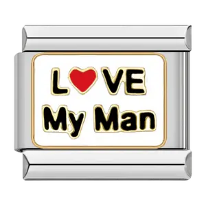Love My Man (Original Italian Charms)