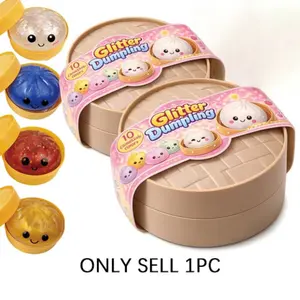 Creative Stress Relief Toy, Unique Simulation Baozi Squeeze Fun Portable Small Toy, Gift, Squishies