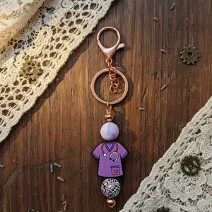 The Healing Heart Key Fob - Charming & Durable Healthcare Professional Gift - Meaningful Reminder of Dedication & Caring Spirit