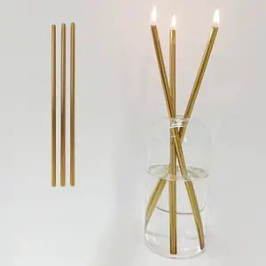 Aetheria Co Gold Stainless Steel Candle Oil Decor Minimalist Gift