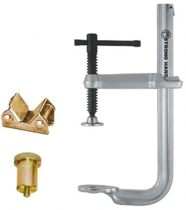 Strong Hand Tools 4 In 1 Sliding Arm Clamp - 4-3/4" Deep Throat, 6-1/2" Max Capacity, 1000 Lb Clamping Pressure (UF65-C3), 1,000 Lb Clamping Pressure
