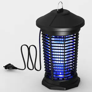 Bug Zapper Large Coverage 1/2 Acre, Light Sensor Control, Weatherproof, Mosquito Fly Trap Zapper Killer, Outdoor Indoor, Ariie Mosquito Zapper for Patio