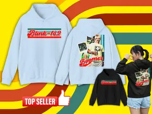 Blink 182 Pullover Hoodie-  Boomer, First Date (Tom Delonge)