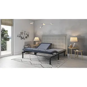 Hardware BT3000 Split Top Queen Adjustable Bed Base With Head and Foot Position Adjustment