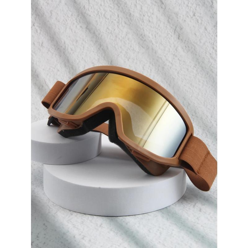 Unisex One-Piece Large-Frame Ski Goggles: Day-Night Versatile Lens, Padded Windproof Fit for Skiing/Snowboarding, High-Definition Anti-Fog Shades for Mountaineering & Winter Adventures Unisex One-Piece Large-Frame Ski Goggles: Day-Night Versatile Lens, Padded Windproof Fit for Skiing/Snowboarding, High-Definition Anti-Fog Shades for Mountaineering & Winter Adventures