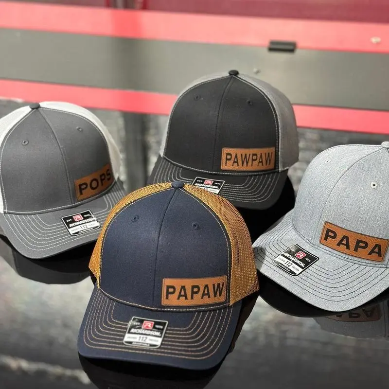 Best-Selling Pawpaw Papa Grandpa Dad Hat – Richardson 112 Snapback Trucker | Yupoong Fitted Cap | Perfect Gift for Fathers, Grandpas & Boyfriends