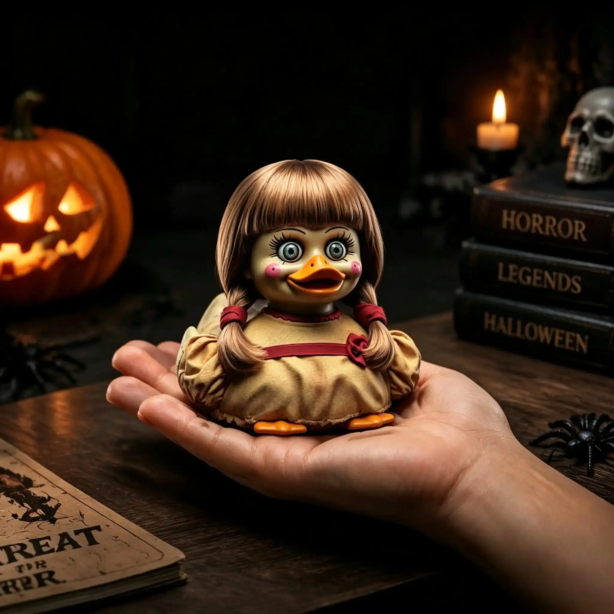 Creepy Doll Duck