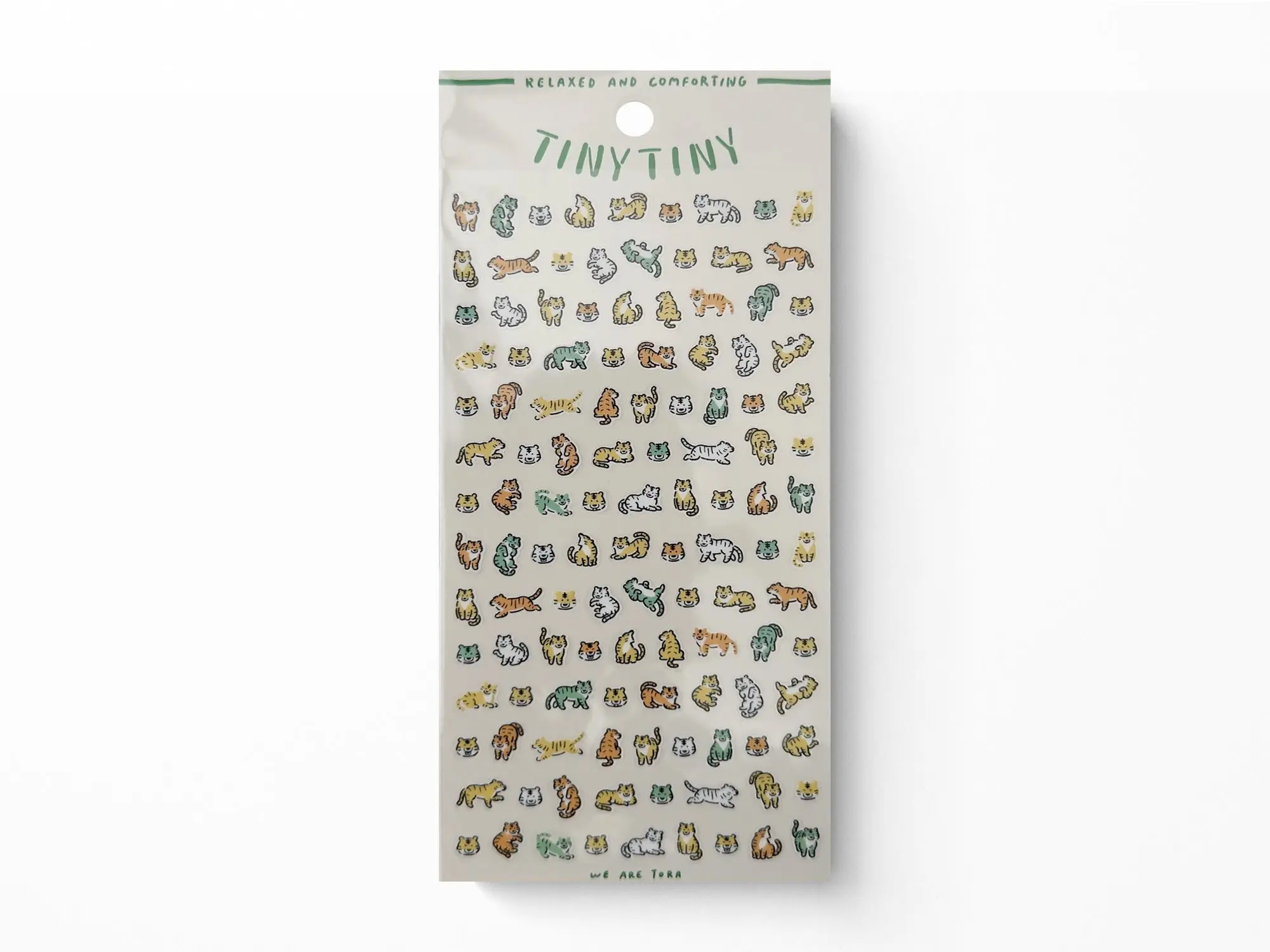 Tiny Tiny Tiger Sticker Sheet