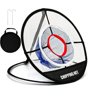 Foldable Golf Practice Net, Ideal for Indoor and Outdoor Use, Perfect for Swing, Chip, Hit, and Ball Collection Training