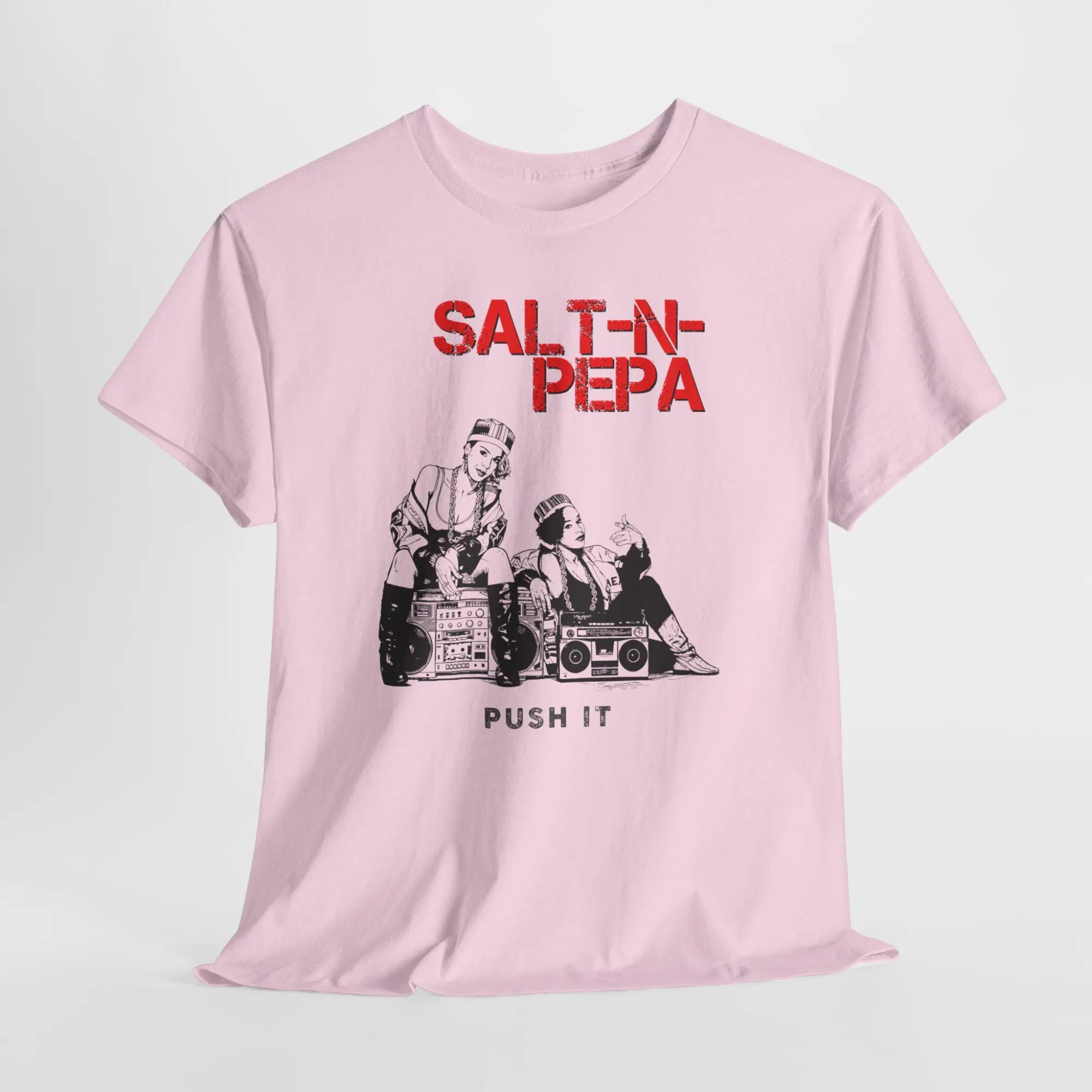 Salt-N-Pepa Push It Shirt, Retro 80s Hip Hop Graphic Tee, Vintage Music Fan Gift