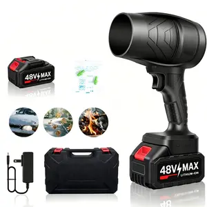 Turbo Jet Blower,Leaf Blower, Violent Turbo Fan, Pure Copper Motor,Car Drying After Wash, Handheld Snow Blower,Cordless Turbo Power Air Duster,Home Improve,Garden Mainte Holiday gifts