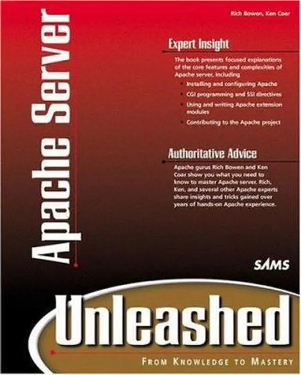 USED Book - Apache Server Unleashed by Rich Bowen (Paperback) - english