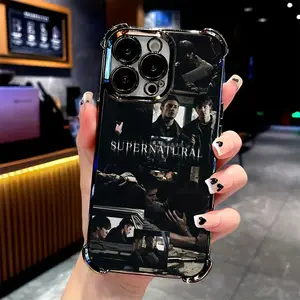 Popular Supernatural SPN Dean And Sam Phone Case Compatible with for iPhone 17 Air 16 15 14 13 12 11 Pro Max Plus , Shockproof Transparent Soft Back Cover.