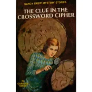 USED Book - The Clue in the Crossword Cipher (Nancy Drew Mystery Stories, Vol. 44) by Carolyn Keene (Hardcover)