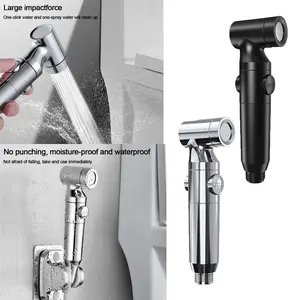 Multi-functional Protable Handheld Bidet Sprayer Toilet Closet Shattaff Shower Bathroom Sprayer Shower Head Bath Accessories