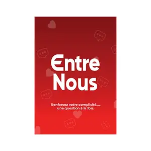 Entre Nous French Couple Conversation Card Game, 14+ Deepening Card Game for Couples, Date Night Relationship Strengthening Game