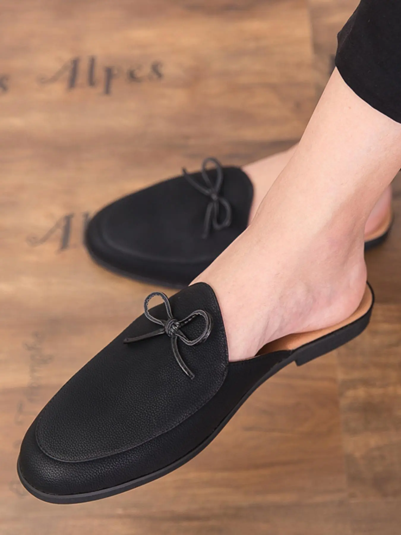 Men's Casual Solid Color Slip on Loafers, Breathable Comfortable Flat Shoes, Fashionable Shoes for Daily Wear, Boy, Footwear