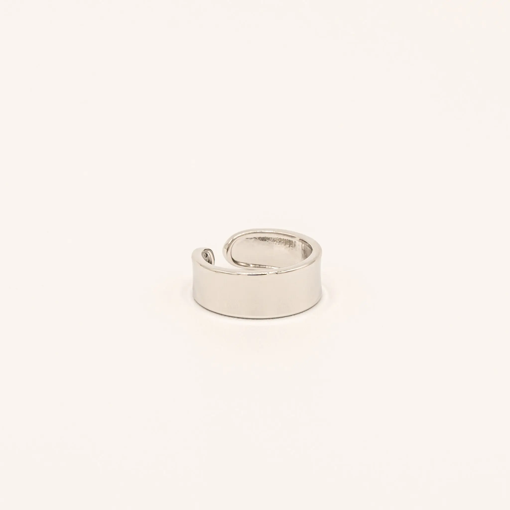Stirling Silver Mirror Ring - Non Tarnishing