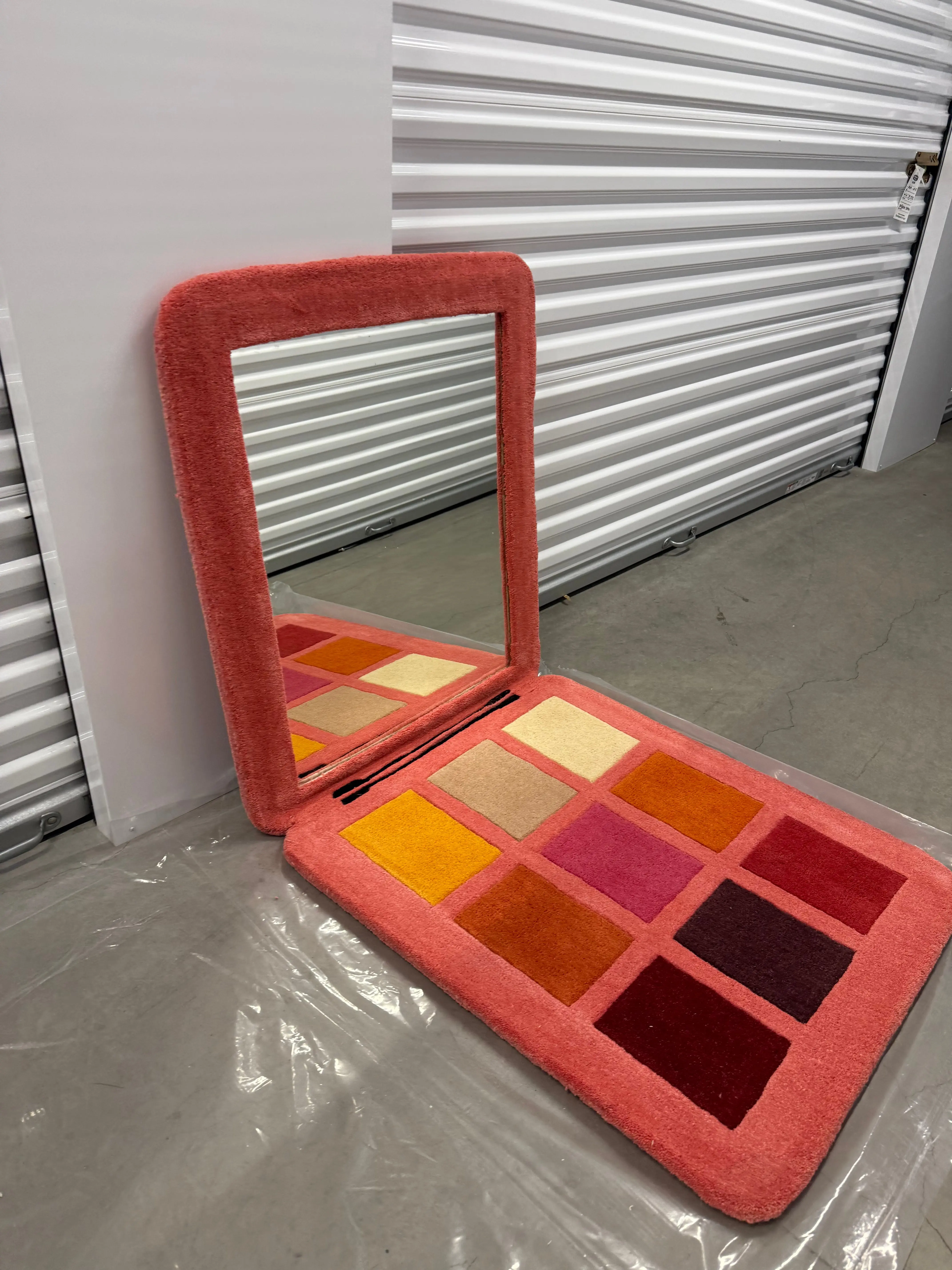 LARGE Eyeshadow Palette Mirror Rug