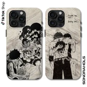 Ace Death One Pie Akainu Vs Ace Phone Case, Anime Manga Phone Cover, Retro Graphic 17 Air Pro Max