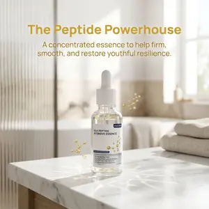 PADORO Peptide Serum – Instant At-Home Lifting. Wrinkle Care with Deep Collagen. Smooth, Plump & Firm. Korean Anti-Aging Skincare (30ml)