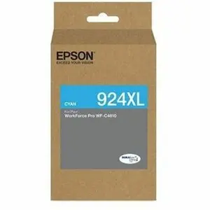 Epson 924xl Original High Yield Cyan Inkjet Cartridge for Efficient Bulk Printing
