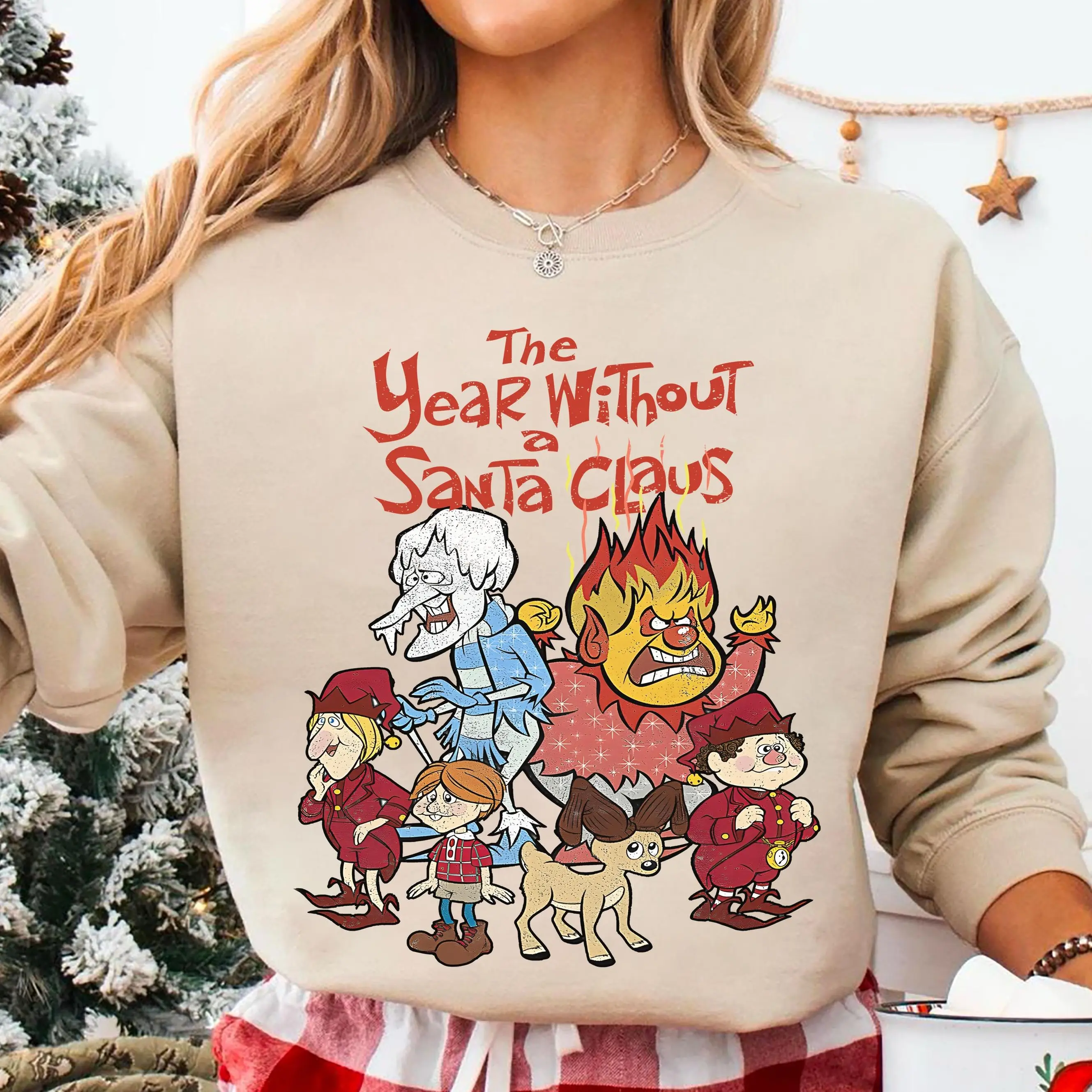 The Year Without Santa Claus Shirt, Mister Brothers Sweatshirt, Snow Miser & Heat Miser Tee, Christmas Movie Graphic Sweatshirt