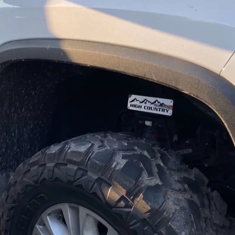 High Country Chevy/GMC 2500 Shock Badges