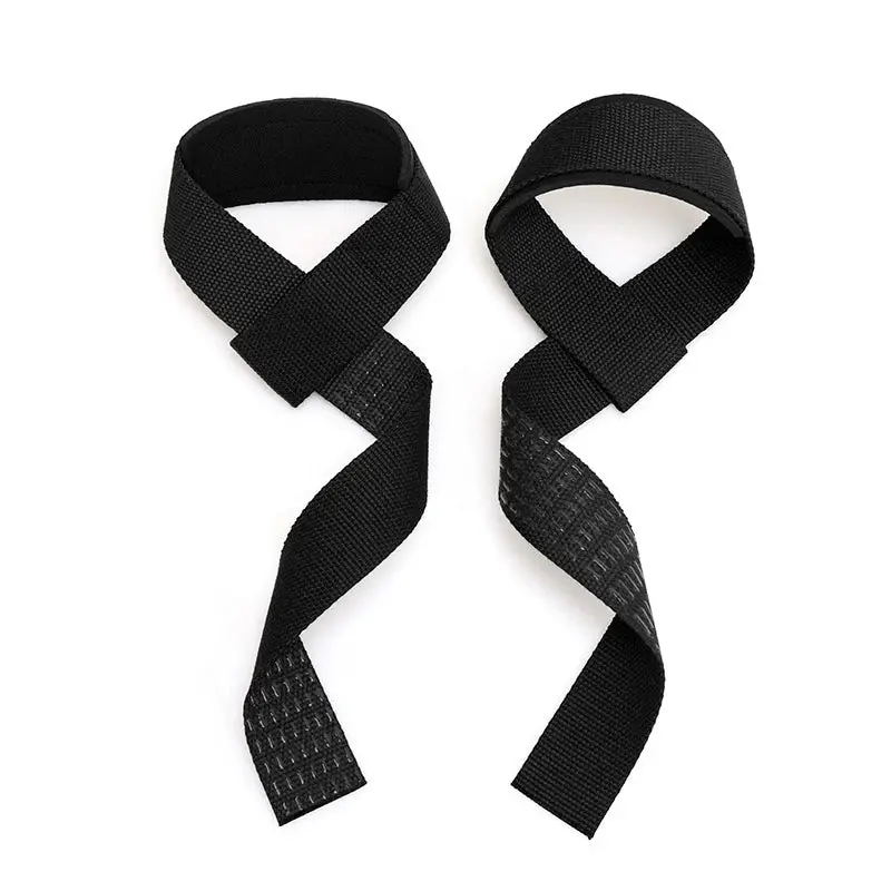 Weightlifting Wrist Straps Strength Training Adjustable Non-Slip Gym Fitness Lifting Strap Wrist Support Grip Band