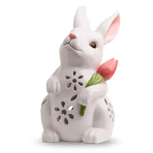 Tulip bunny, accent shade for your simmering, light warmer or home decor