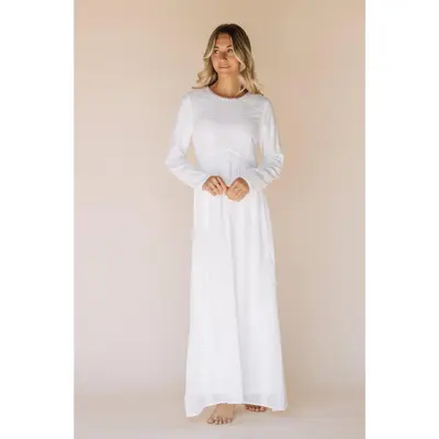 long sleeve cut out dress PINK ROSE Maxi Chiffon Colors:Yellow 632 Mom's with Style White Midi Dress - 100% Polyester