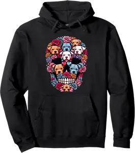 Pitbull Skull - Pitbull Skeleton Halloween Costume Idea Pullover Hoodie - Andrewzhang Shop 55B0DJYCTHXY