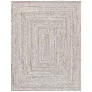 Lagos Handwoven Double Sided Indoor & Outdoor Gray Rug