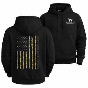 Straight Up Southern Hoodie, American Flag Southern T-Shirt, Patriotic Southern, Country Lifestyle Hoodie