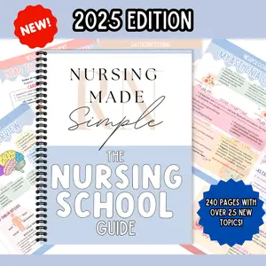 The Nursing School Guide 2025 Edition/Nursing School Study Guide/Nursing School Concept Pages/Nursing School Reference Guide