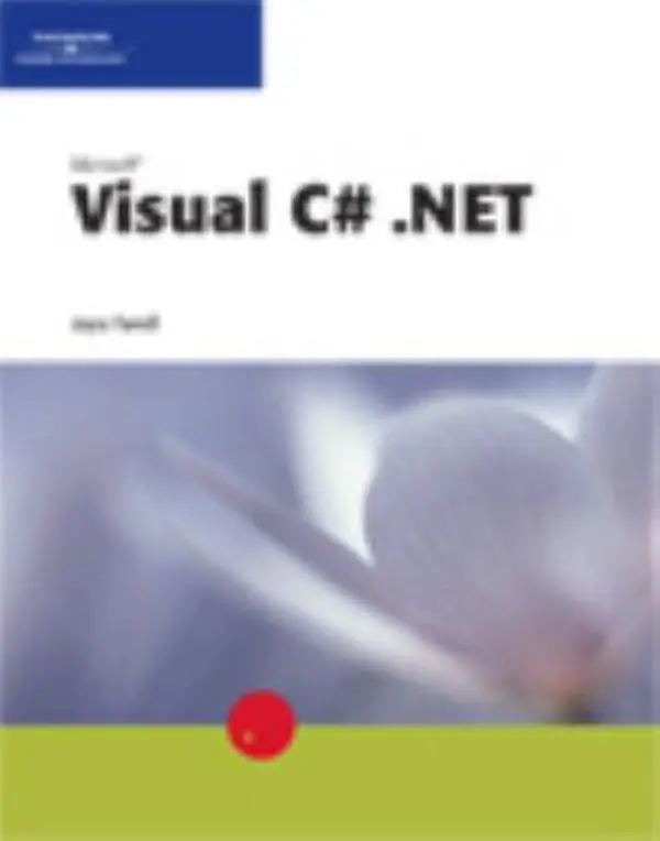 USED-Microsoft Visual C# .NET by Joyce Farrell (Paperback)