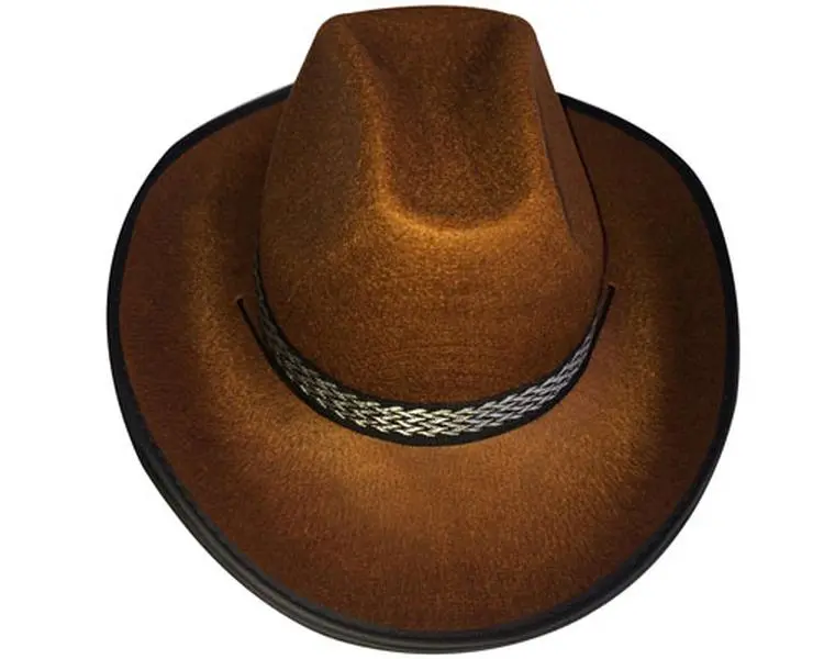 212 MAIN Pet Cowboy Hat for Dogs & Cats - 1-Size-Fit Western Accessory with Pinched Crown, Casual Furry Friend Cowboyhats Headwear