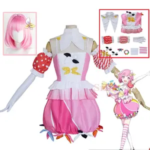 Ootori Emu Cosplay Dress anime Project Sekai Colorful Stage Costume Women girl Cute Dress Fancy Suit Halloween Party Uniforms