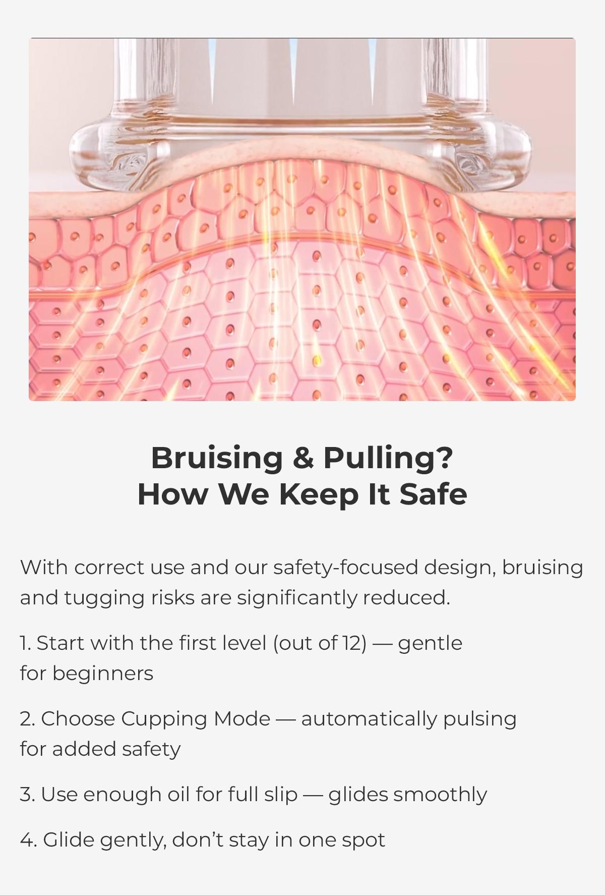 SciContour Face Cupping Device for Puffiness Relief & Drainage Glide Skin Firming Tool