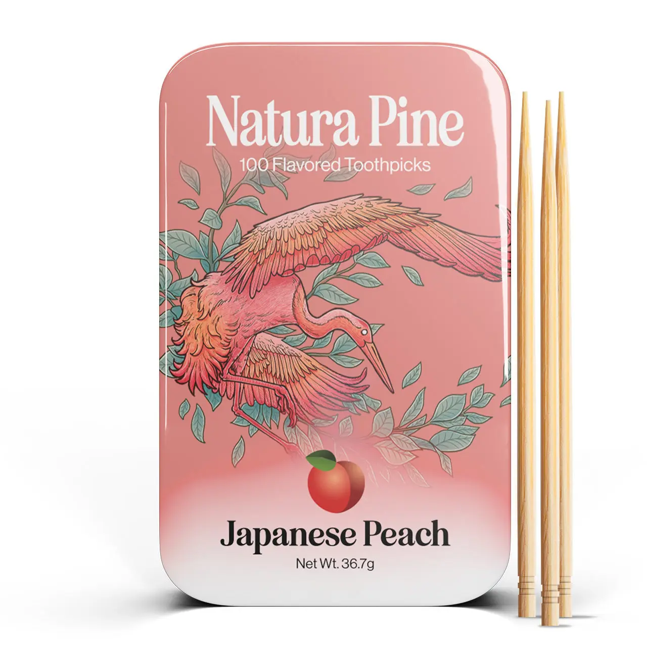 Peach Toothpicks Peach Toothpicks