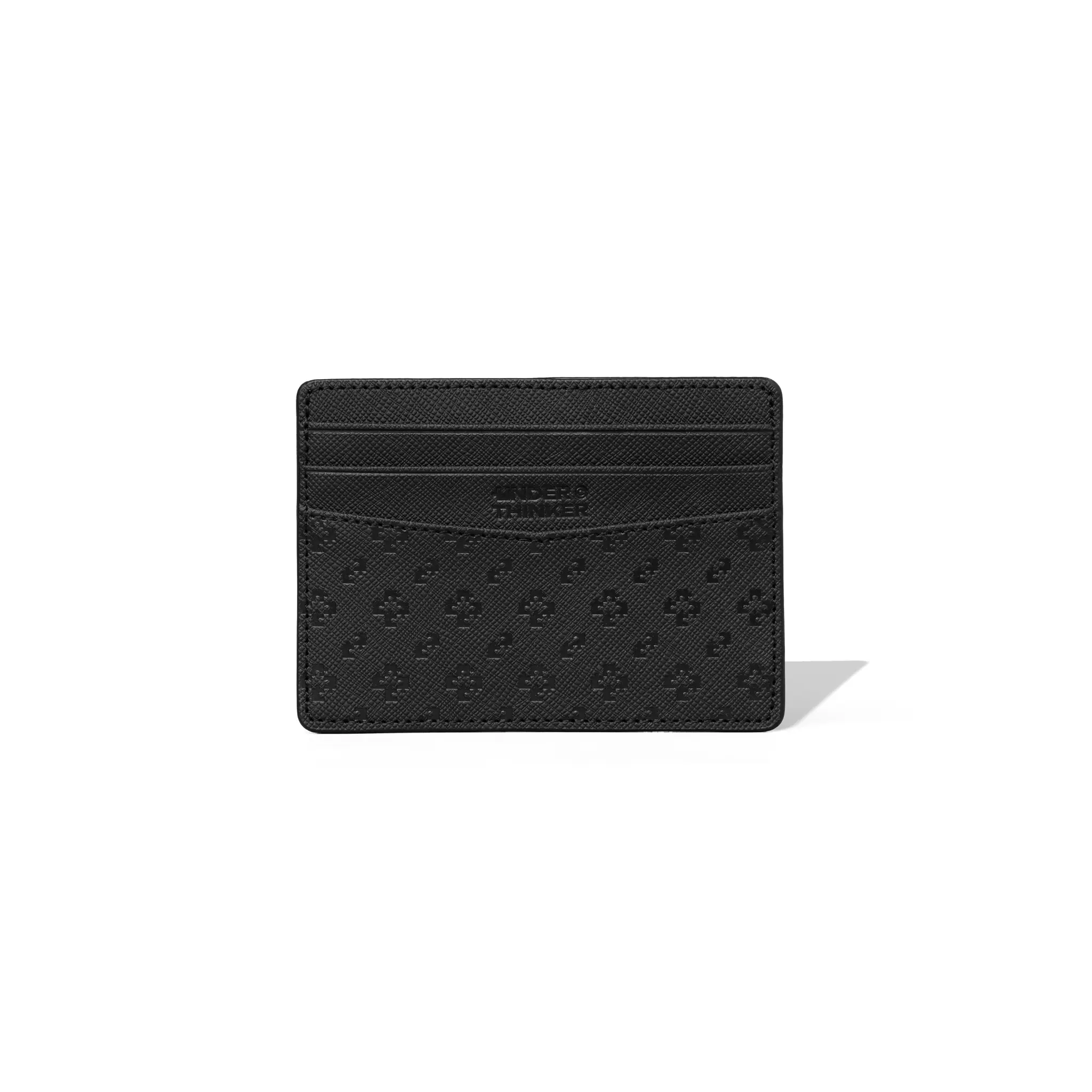 UNDER THINKER Faux Leather Card Wallet, RFID Blocking Slim Card Holder for Men and Women SP TDF