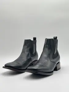 Botin\Chelsea Boot Liso Negro