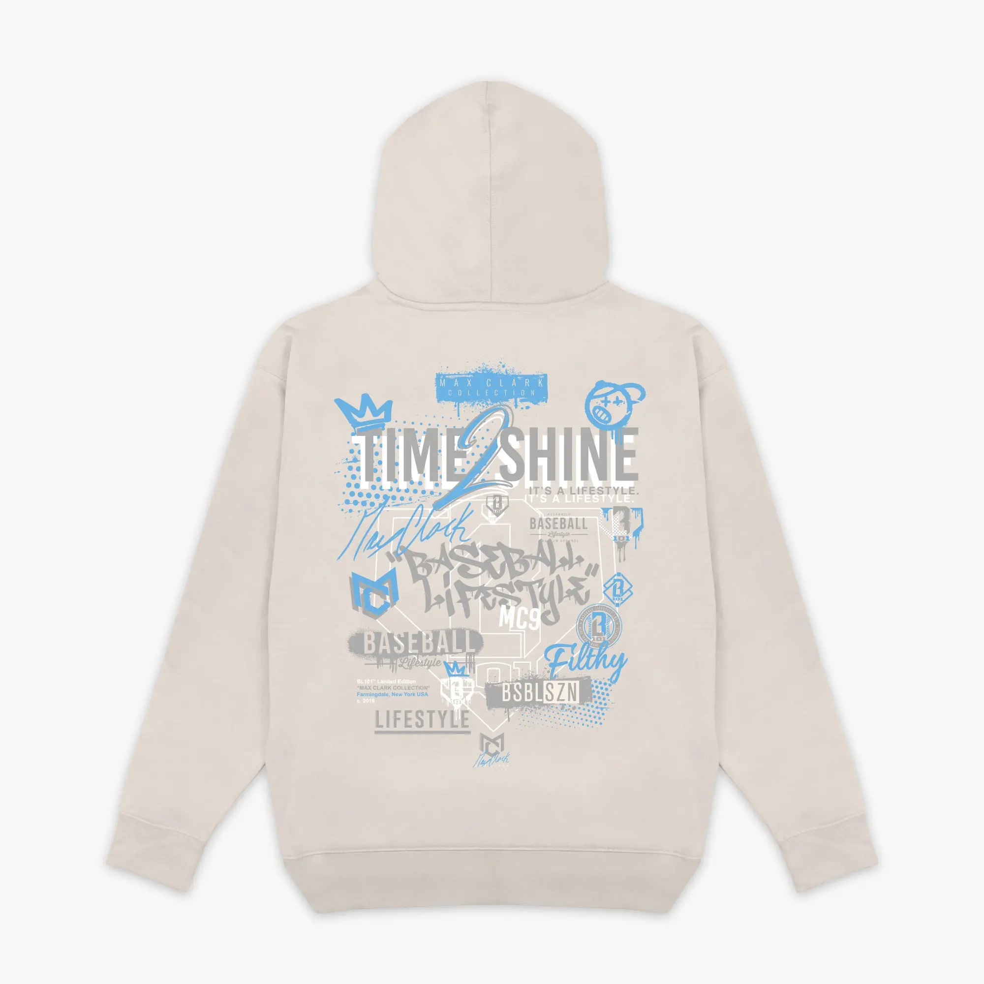 Time 2 Shine Icons Hoodie
