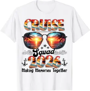 Cruise Squad 2026 Summer Vacation Matching Family Cruise T-Shirt